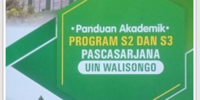 Buku Panduan Akademik – Pascasarjana UIN Walisongo Semarang